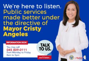 Public Services Made Better Under the Directive of Mayor Cristy Angeles.